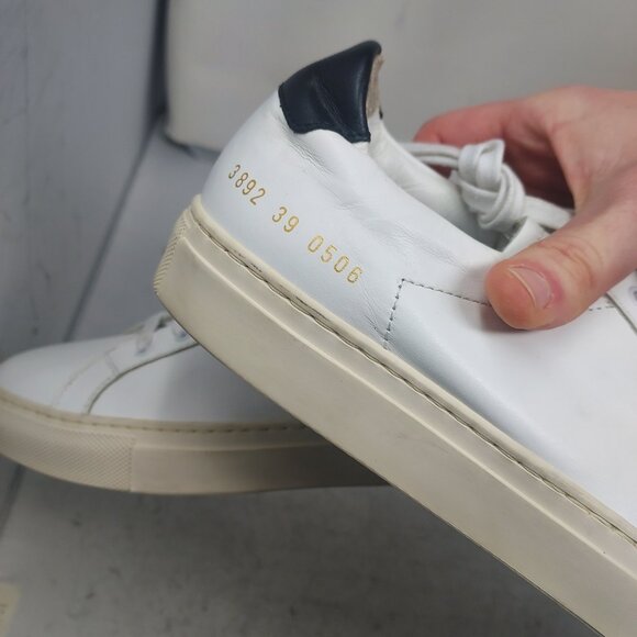 Common Projects White Retro Classic Low Top Womens Sneaker - Picture 11 of 11
